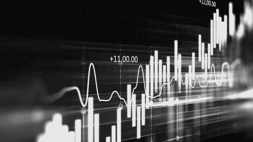 Bullish graph BW TrendTheMarket